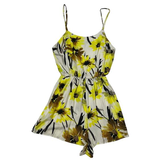 Alice + Olivia Cassia Flutter Romper - Daisy Field - 0 - Picture 8 of 14